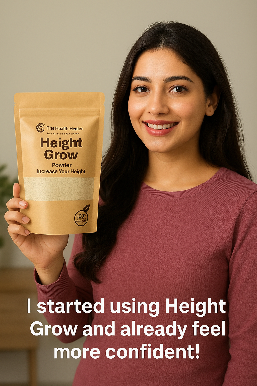 Height Grow – 100% Natural Height Increase Supplement