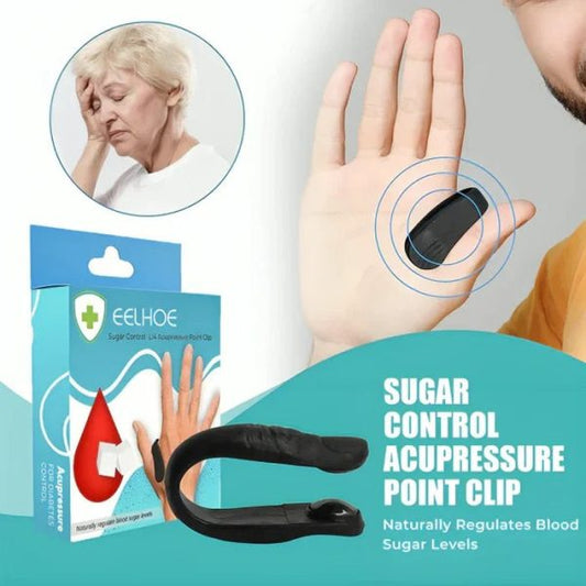 Sugar Control LI4 Acupressure Clip – Wearable Hand Clip for Stress, Tension, Headache & Migraine Relief